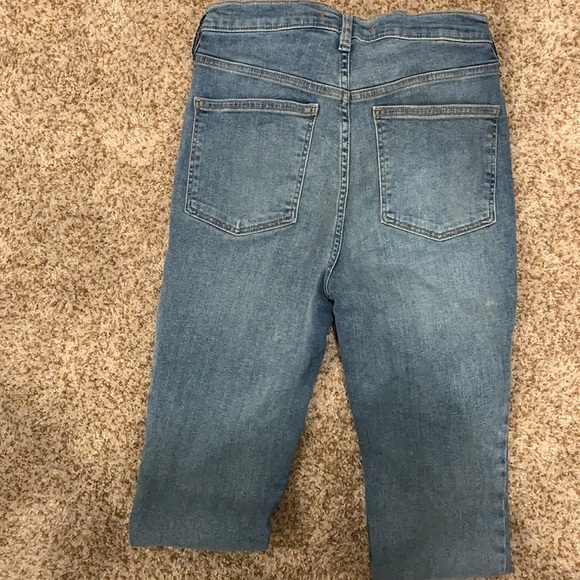 Free People Sz 28 High waist  stretch skinny jeans - Picture 4 of 4